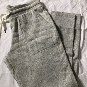 Gray joggers sweatpants!!